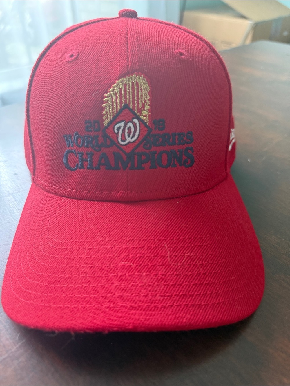 New Era Washington Nationals Red 2019 World Series Champions Hat